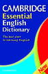 Cambridge Essential English Dictionary