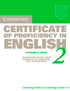 Cover image of Cambridge Certificate of Proficiency in English 2