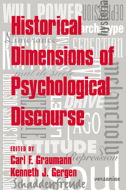 Historical Dimensions of Psychological Discourse