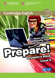 Cambridge English Prepare! Level 6