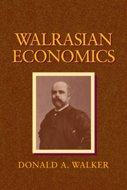 Walrasian Economics