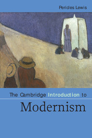 The Cambridge Introduction to Modernism,Pericles Lewis (dir.)