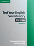 Cover image of Test Your English Vocabulary in Use: Advanced