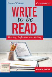 Write to Be Read 2nd Edition