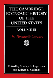 The Cambridge Economic History of the United States