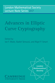 Advances In Elliptic Curve Cryptography