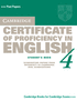 Cover image of Cambridge Certificate of Proficiency in English 4