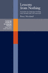Cover image of Lessons from Nothing