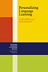 Cover image of Personalizing Language Learning