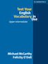 Cover image of Test Your English Vocabulary in Use: Upper-intermediate