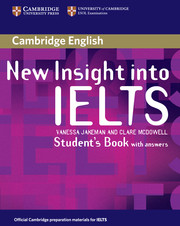 New Insight Into Ielts Cambridge English Exams Ielts Cambridge University Press