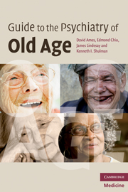 Guide to the Psychiatry of Old Age