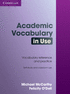 Cover image of Academic Vocabulary in Use