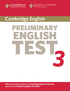 Cover image of Cambridge Preliminary English Test 3
