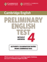 Cover image of Cambridge Preliminary English Test 4