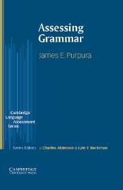 Assessing Grammar