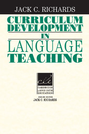Curriculum Development in Language Teaching 