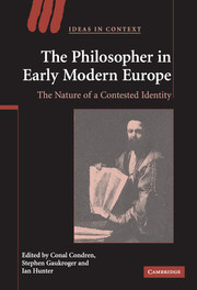 Philosopher early modern europe nature contested History ideas and intellectual history | Cambridge University Press