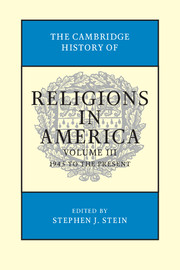 The Cambridge History of Religions in America