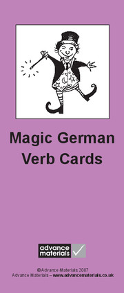 Magic German Verb Cards