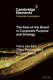 Elements in Corporate Governance