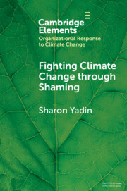 Organizational Response to Climate Change: Businesses, Governments