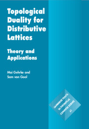 Topological Duality for Distributive Lattices