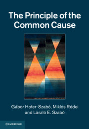Principle common cause | History and philosophy of and astronomy | Cambridge University Press