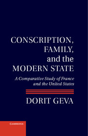 Conscription, Family, and the Modern State cover