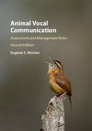 Animal Vocal Communication