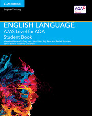 A/AS Level English Language for AQA