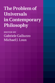 The Problem of Universals in Contemporary Philosophy