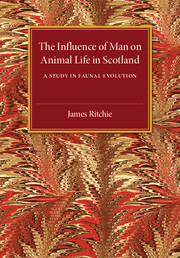 Influence man animal life scotland study faunal evolution | Human geography  | Cambridge University Press