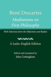 René Descartes: <I>Meditations on First Philosophy</I>