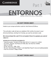 Entornos Beginning