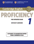 Cover image of Cambridge English Proficiency 1 for Updated Exam