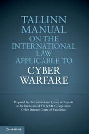 Tallinn-Handbuch auf der Internationalen anzuwendende Recht Cyber ​​Warfare