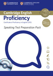 Speaking Test Preparation Pack for Cambridge English Proficiency for updated exam