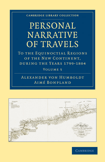 Personal Narrative Of Travels To The Equinoctial Regions Of The New