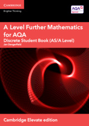 for AQA Discrete Student Book (AS/A Level) Cambridge Elevate edition (2 Years)