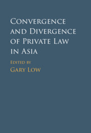 Convergence and Divergence of Private Law in Asia