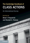 The Cambridge Handbook of Class Actions