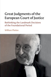 Great Judgments of the European Court of Justice