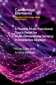 A Flexible Multi-Functional Touch Panel for Multi-Dimensional Sensing in Interactive Displays