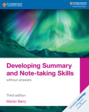Developing Summary and Note-taking Skills