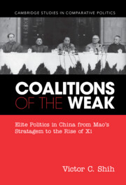 Coalitions weak | Comparative politics | Cambridge University Press