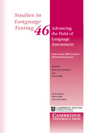 Advancing the Field of Language Assessment