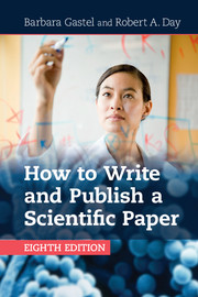 How Write And Publish Scientific Paper 8th Edition Science Handbooks Cambridge University Press