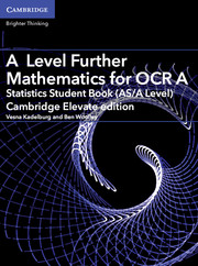 for OCR Statistics Student Book (AS/A Level) Cambridge Elevate edition (2 Years)