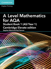 for AQA Student Book 1 (AS/Year 1) Cambridge Elevate edition (1 Year) School Site Licence